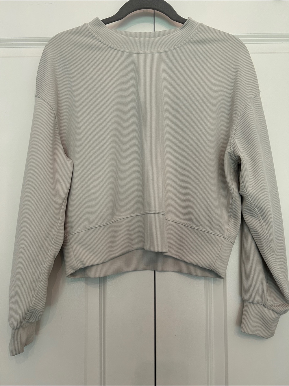 Lululemon athletica Cropped Ribbed pullover